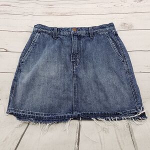 J Brand Skirt Size 25 Womens Blue Denim Mini Used